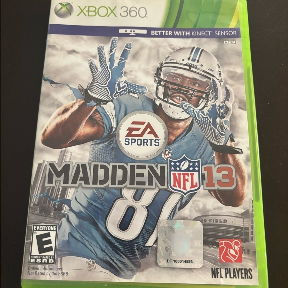 Microsoft Madden NFL 13 Xbox 360 -